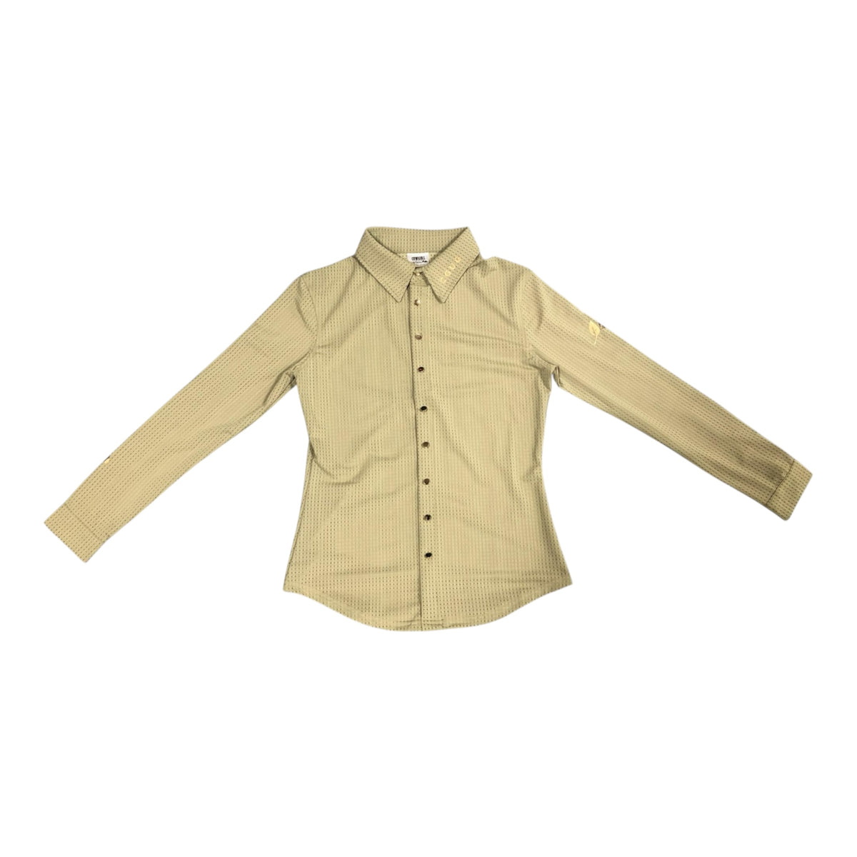 Wasabi Perforated Western Show Shirts