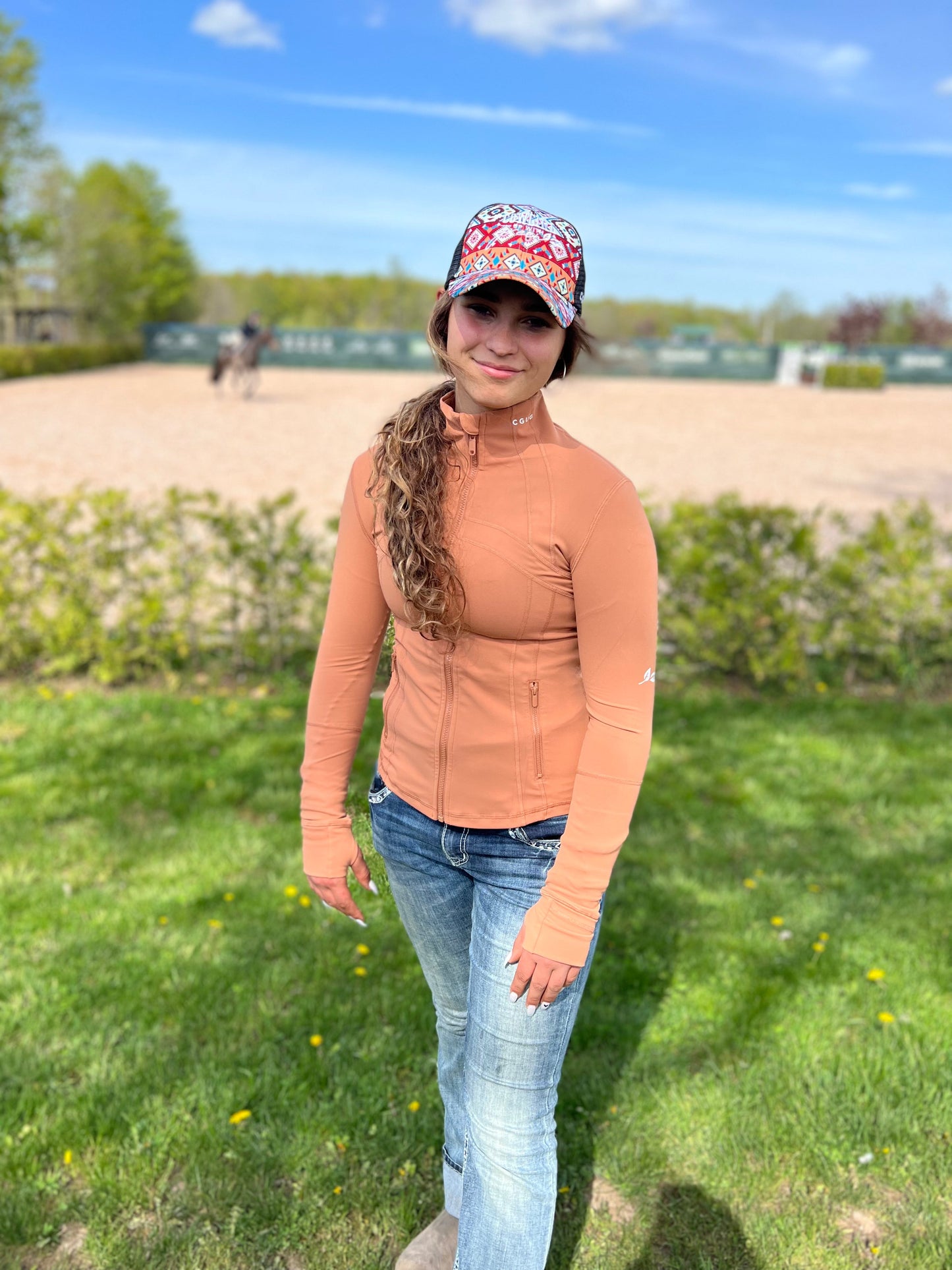 Rust Emily's Full Zip