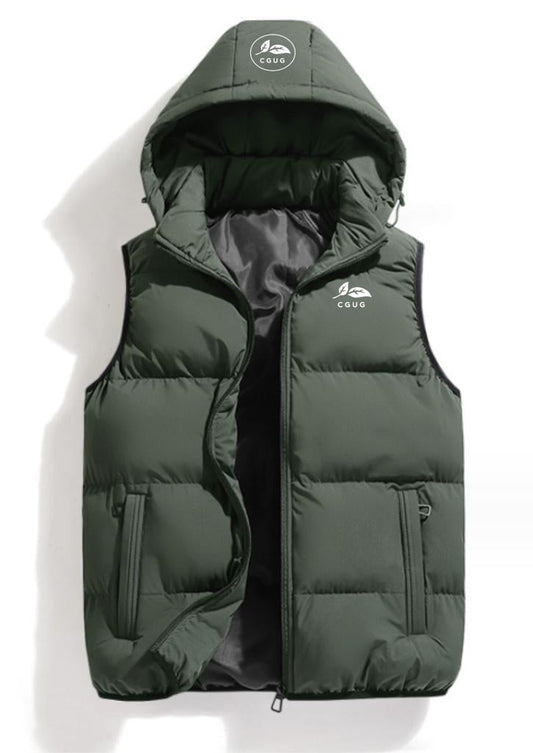 Hunter Green Puffer Vest