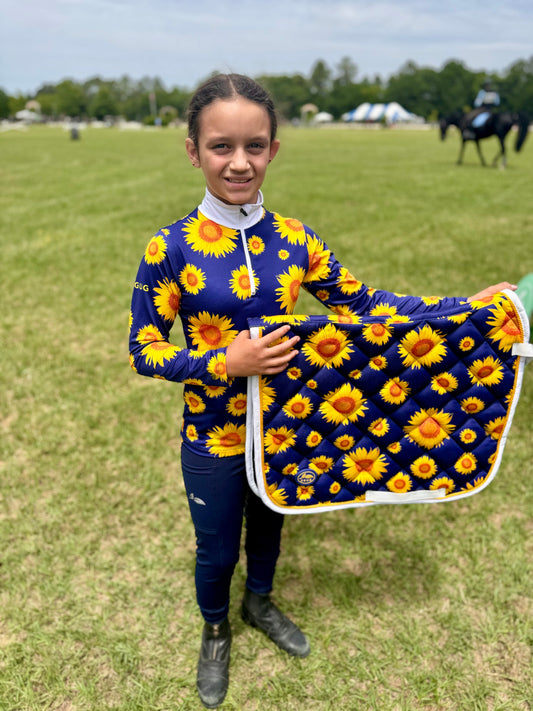 Sunflower Pony Saddle Pad