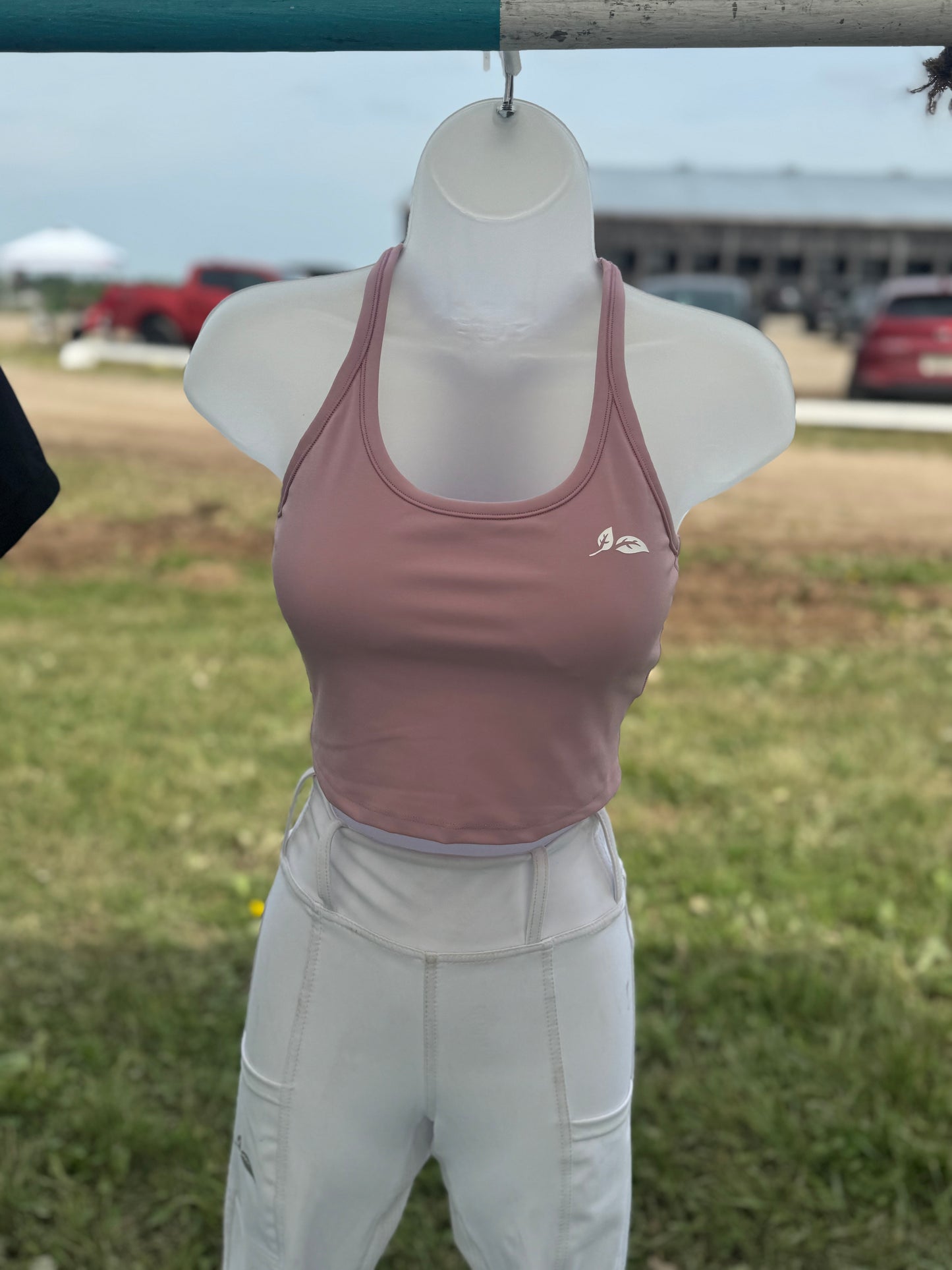 Rose 2-in-1 Cropped Tank
