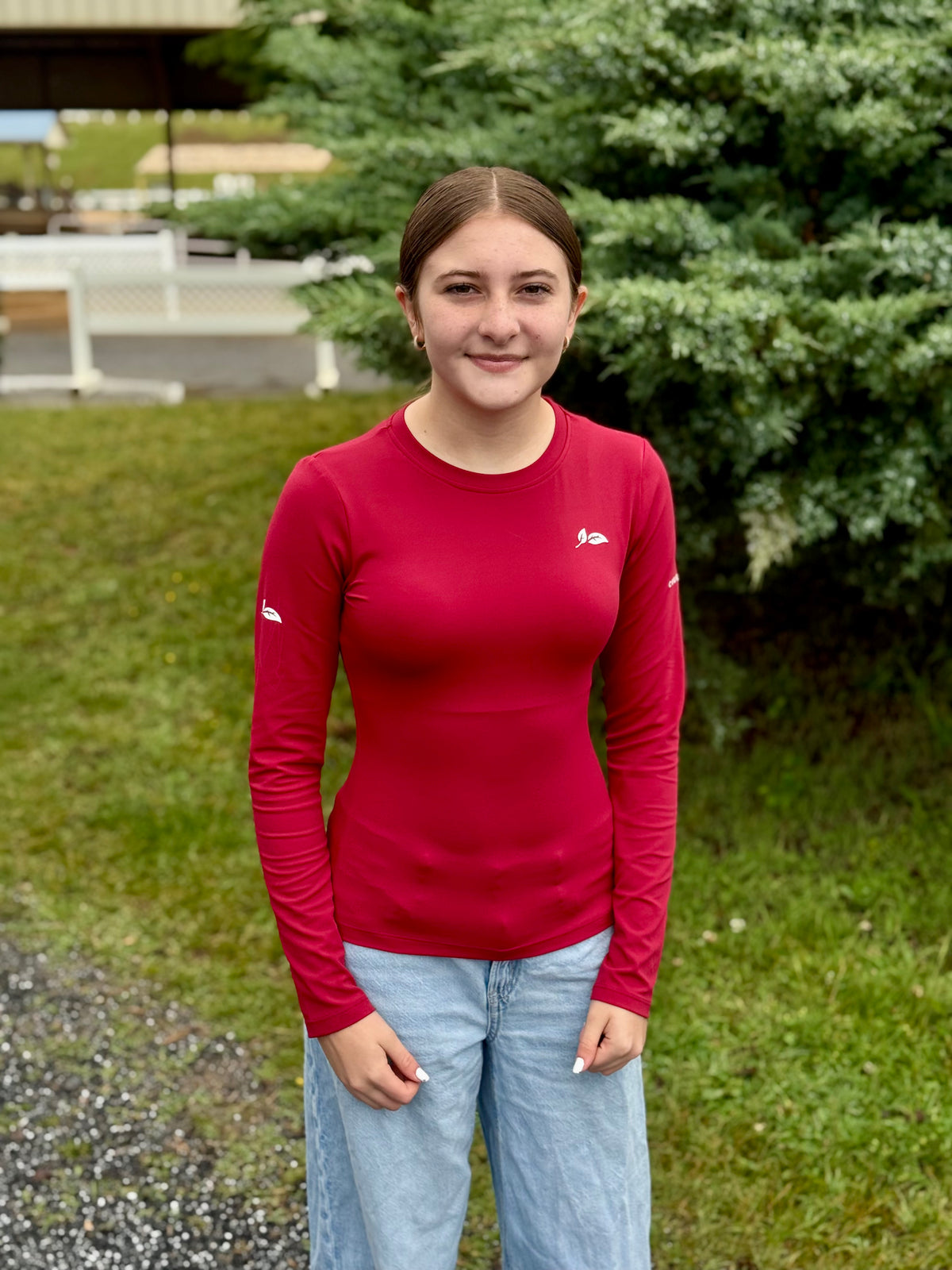 Scarlet Perfectly Fitted Long Sleeve