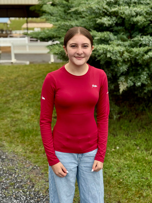 Scarlet Perfectly Fitted Long Sleeve