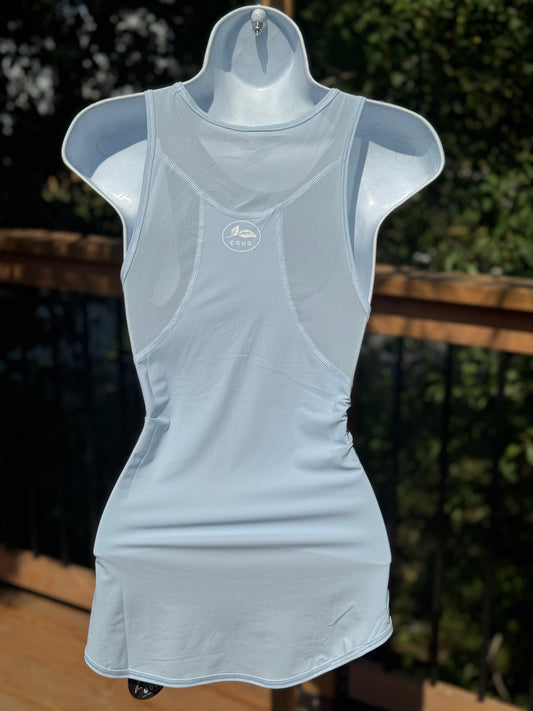 Ivory Blue Oxygen Tank