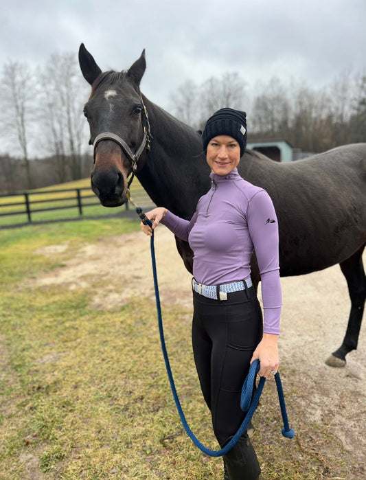 Black Deep Pocket Riding Tights/Breeches
