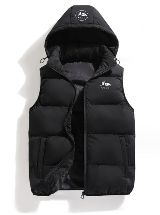 Black Puffer Vest