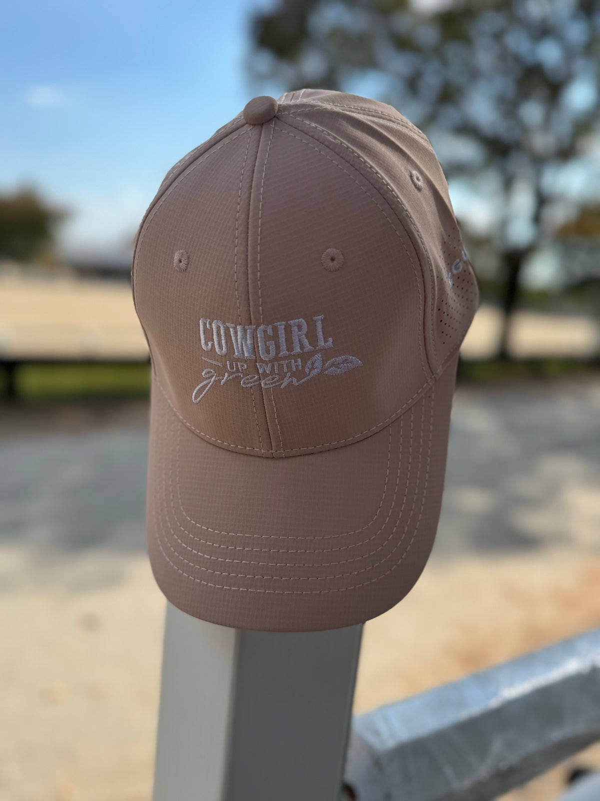 Rosè Perforated Dry-Fit Baseball Cap